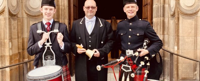 Edinburgh University Bagpipes - Hire Edinburgh Bagpiper