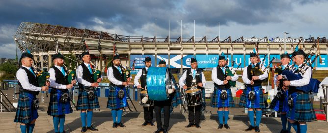Taylor Swift Edinburgh, Reel Time Pipe Band